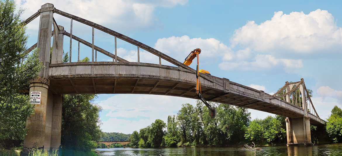 Location de passerelle négative